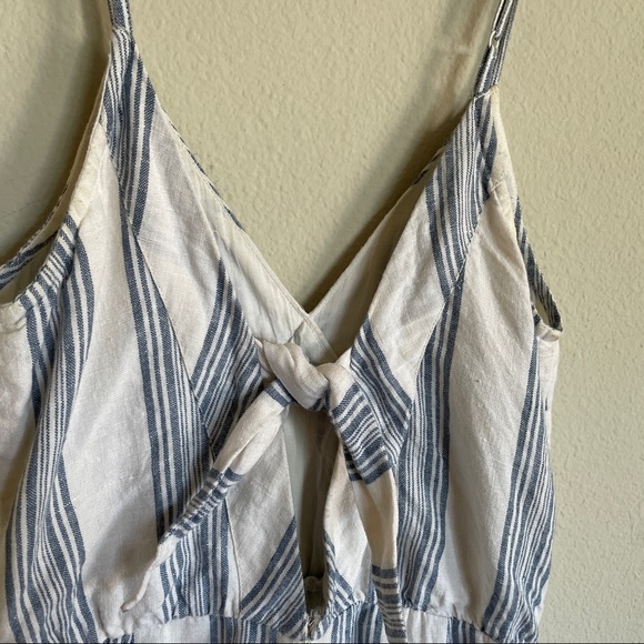 Tularosa Amelia Romper in Chambray Stripe (S) - Picture 7 of 11